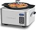 Cuisinart PSC-400 4 Quart Programmable Slow Cooker, Brushed Stainless Steel