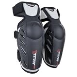 FOX TITAN RACE YOUTH ELBOW GUARDS BLACK/SILVER