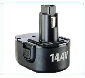 Titan 14.4V 3.0AH PS140 BLACK AND DECKER BATTERY FOR A9262