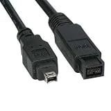 CiTi - FireWire 800 to 400 9 to 4 pin Cable (9pin 4pin) 6FT , IEEE-1394B Firewire 800 9-pin/4-pin Cable 6 FT