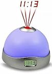Projection Clock with Color Changing Mood Lights