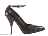 Prada Women's Brown Pointed Platform Pumps Shoes Heels