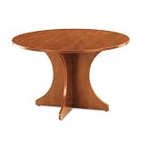 ALERA Valencia Series Round Table Top, 48 Diameter, Mahogany
