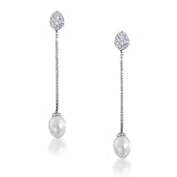 Bling Jewelry 8MM Freshwater Pearl Drop Earrings 3 Jewelry