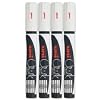 uni Chalk Marker Broad Bullet Tip PWE-5M Line Width 1.8-2.5mm White Ref 5046731 [Pack 4]