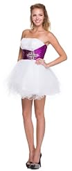 Satin/Tulle Lace-Up Homecoming Dress/Prom Dress/Quinceanera Dress 