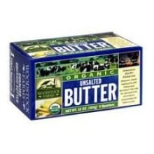 Woodstock Farms Organic Unsalted Butter, 16 Ounce -- 15 per case.