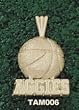 Texas A&M Univ Aggies Basketball Charm/Pendant