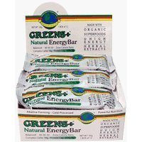 Greens+ Energy Bar Natural by Greens Plus (12 Bars - Case)