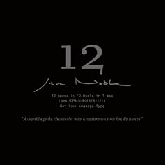 Assemblage de choses de m�me nature au nombre de douze or 12 poems in 12 books in 1 box