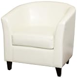 BEST Preston Club Chair, White