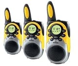 Brondi - FX-100 Trio - 3 Talkie Walkie - Portée 7 km - Jaune