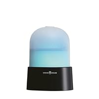 Serene House Ultrasonic Scentilizer Aromatherapy Diffuser, Lantern Black