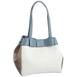 [クーコ] COOCO 3トーンリボン付きトートバッグ