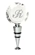 Rhinestone Monogram Winestopper - R Rhinestone Monogram Winestopper - R