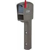 MailMaster Trim Plus Stone Gray Mailbox