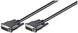 DVI-I Kabel Stecker auf Stecker (24+5) - DualLink 15.0m