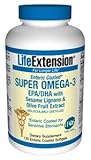 Life Extension Super Omega-3 EPA/DHA, Enteric Coated Softgels, 120-Count