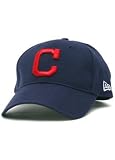New Era Cleveland Indians Pinch Hitter Wool Replica Adjustable Cap (Navy)