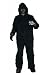 Gorilla Economy Mascot with mask, shaggy body jumpsuit, gorilla hands, and shoe covers