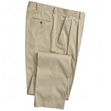 Cutter & Buck Big & Tall Signature Classic Easy-care Pants Khaki 40T