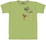Pocket Leapers T-Shirt 100% Cotton Short Sleeve Teens & Adults Frog shirt