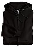 NEW JERZEES - Full Zip Hooded SweatshirtBlack-3XL