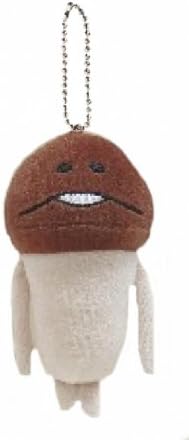 Nameko Growing Mushroom Mascot Keychain (Nameko)