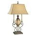 La Cecilia Accent Table Lamp in Patina Iron