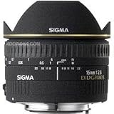 Sigma 15mm f/2.8 EX DG Diagonal Fisheye Lens for Nikon SLR Cameras