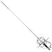 Sporting Goods : Musketeer Rapier Sword - 44 inches - scabbard included
