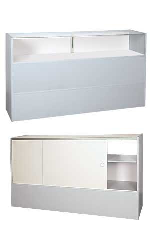 Gray Jewelry Display Case 6' Ready To Assemble Gray Jewelry Display Case 6' Ready To Assemble