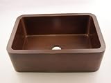 COPPER APRON FRONT SINGLE BOWL KITCHEN SINK