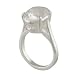 925 Sterling silver jewellery ring with crystal Gemstone.Size 7