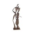 Elongated Bass Player Sculpture