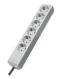 Produkt-Bild: Brennenstuhl ECO Line Steckdosenleiste (6-fach, 1,5 m) wei&szlig;