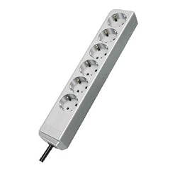 Brennenstuhl ECO Line Steckdosenleiste (6-fach, 1,5 m) wei�