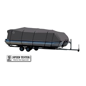 Wake Monsoon Pontoon Boat Cover. Fits 25' to 28'Length, (Beam Width to 104). Color: Grey by