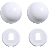 Kohler GP1013092-0 Bolt Caps In White for all Toilets