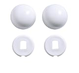 Kohler GP1013092-0 Bolt Caps In White for all Toilets