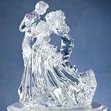 Bianca Wedding Topper- Clear with Keepsake Display