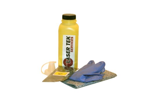 1 CLP-Y600A Yellow Samsung CLP-600 Toner Refill Kit also for CLP-650 CLP 600N CLP 650N INCLUDES RESET CHIP