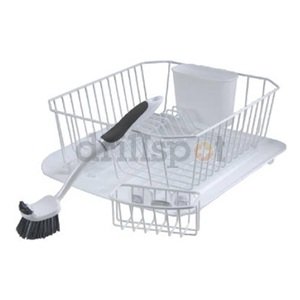 Rubbermaid White 4 pc Sinkware Set- White by RUBBERMAID INC