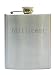 Stainless steel flask. Engraved name: Millicent