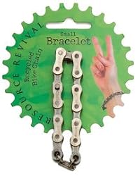 Resource Revival Recycled Bicycle Chain Bracelet