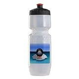 Trek Water Bottle Clr BlkRed Cute Baby Penguin