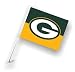 Green Bay Packers Two Sided Car Flag