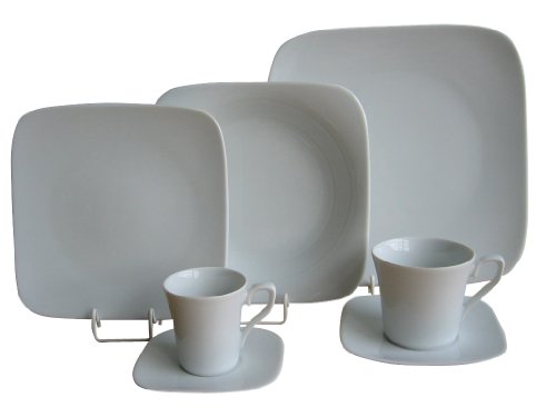 Creatable 12629 1 Tafelservice, Timon, 12-teilig, wei&szlig;