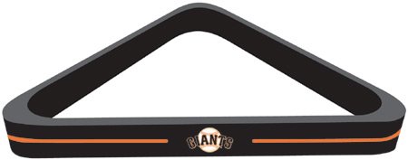 San Francisco Giants Pool Ball Rack