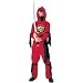 Halloween Concepts Child's Red Ninja Costume, Medium